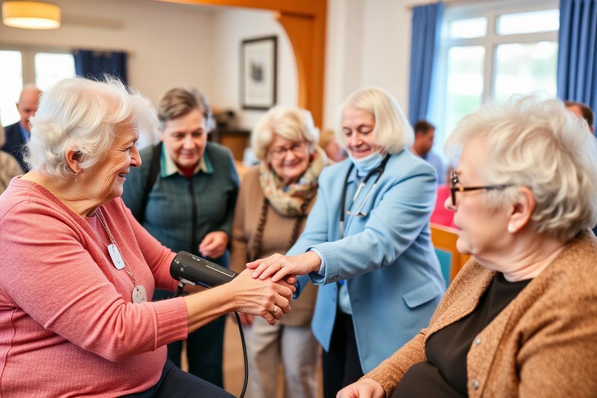 Senior wellness event